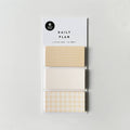 Sticky Notes - Daily Plan (Yellow Gingham)