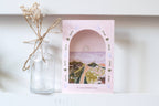 'Proud of you' Beach Arch Window Congratulations Card