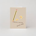 Write Good Day Mini Card
