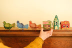 Scottish Bothy Screen-Printed Board Decoration