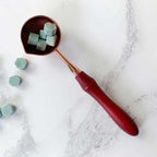 Large Sealing Wax Melting Spoon in Copper