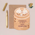 Dumpling New Baby Card