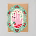 Congrats Ring Engagement Card