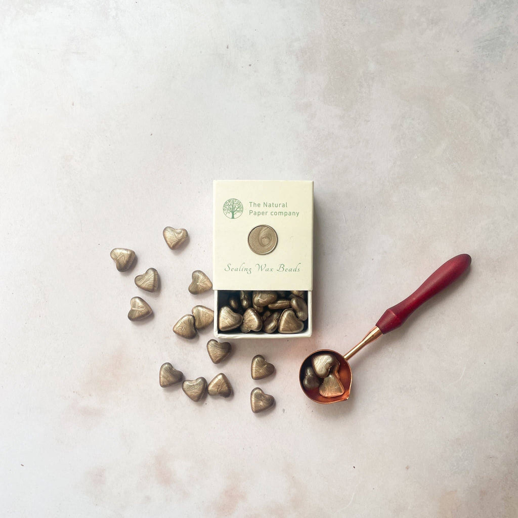 Champagne Gold Sealing Wax Beads | Plastic Free