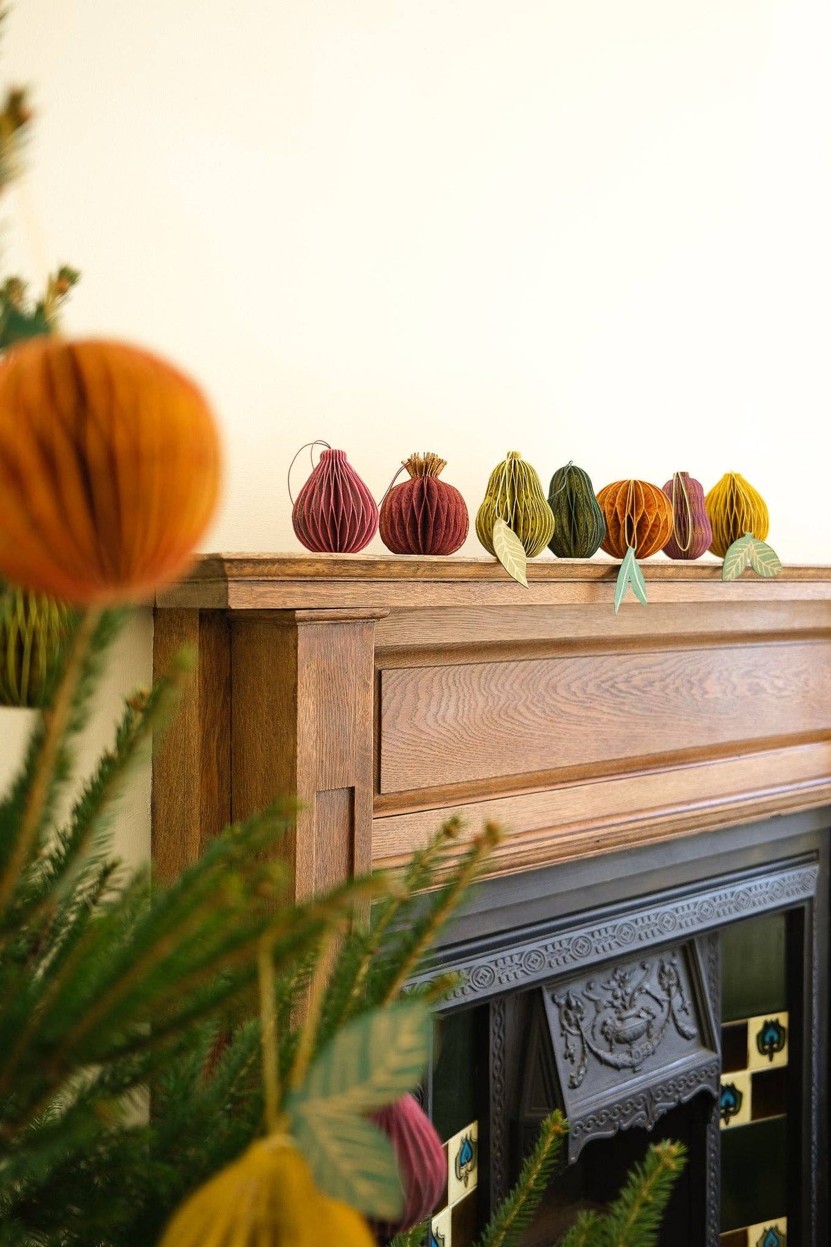 Pomegranate Honeycomb Ornament