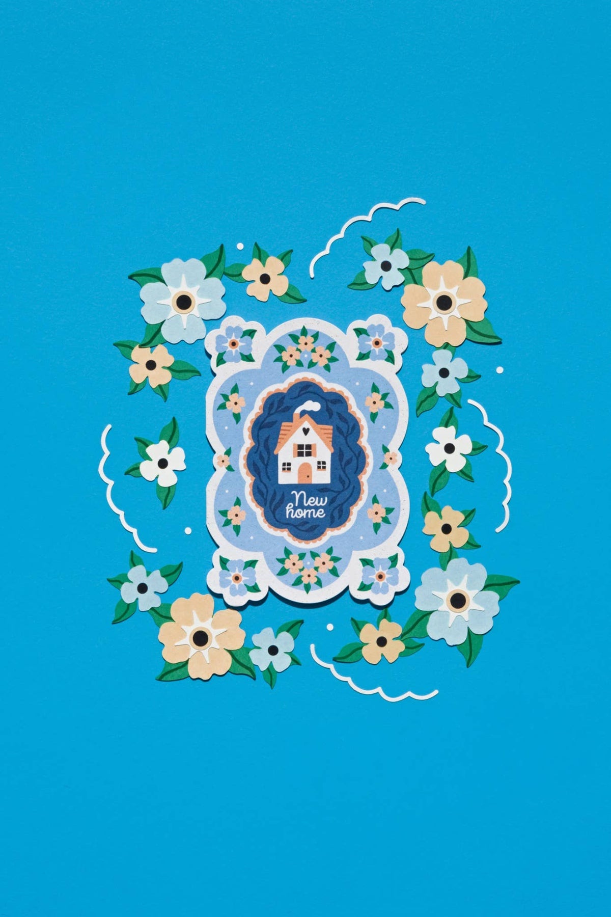 Cottage New Home Card