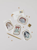 Christmas Star Bauble Mini Holiday Card