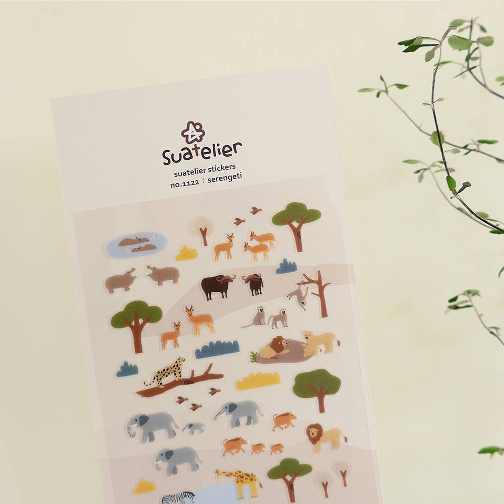 Daily Deco Stickers - Serengeti