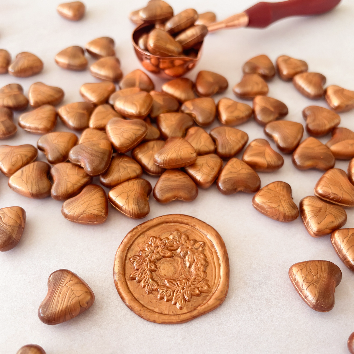 Copper Sealing Wax Beads | Plastic Free Wax Seal Beads
