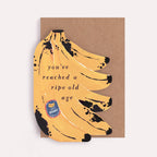 Ripe Bananas Birthday Card