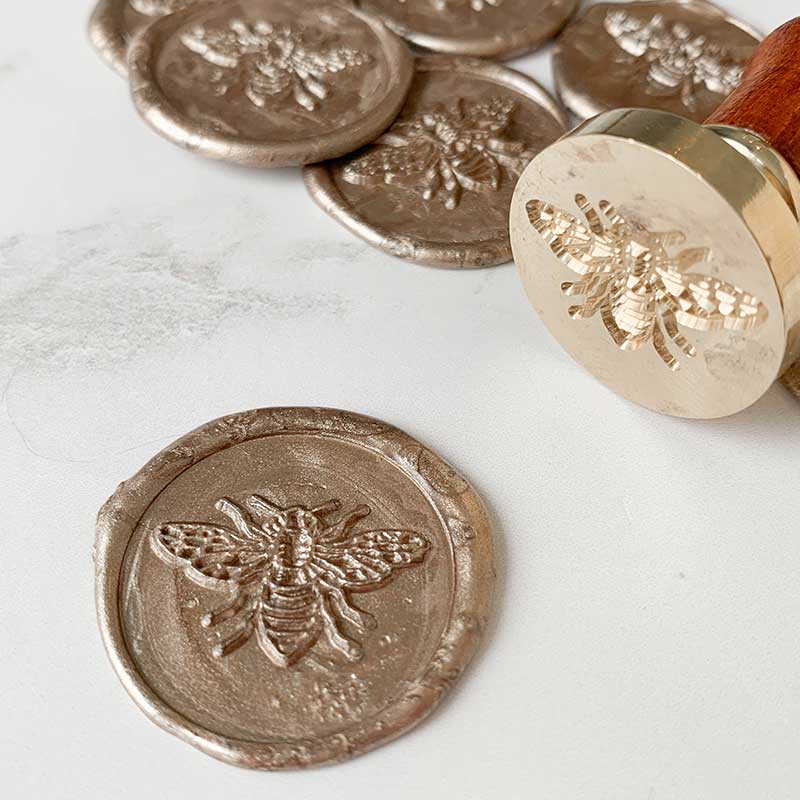 Champagne Gold Sealing Wax Beads | Plastic Free