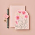 Pink Cosmos 'Happy Birthday to a Beautiful Soul' Card