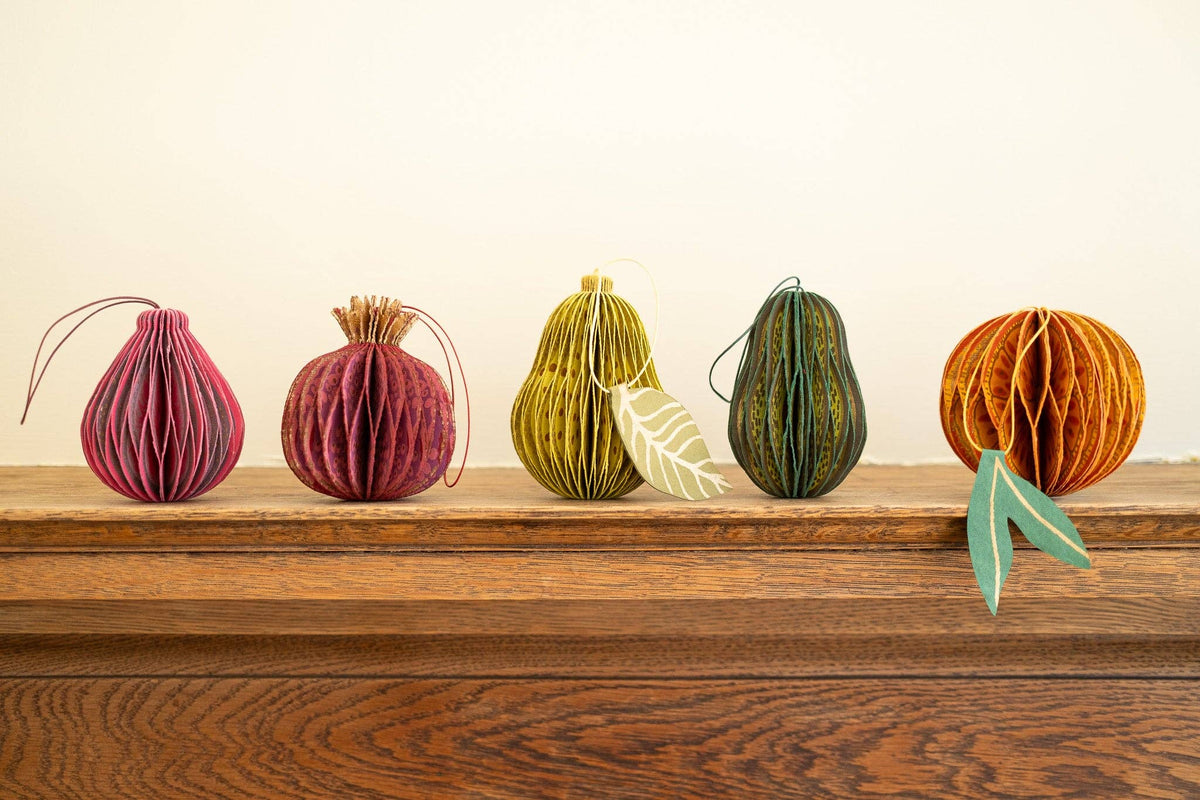 Pomegranate Honeycomb Ornament