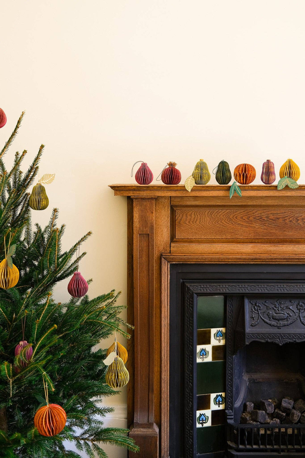 Pomegranate Honeycomb Ornament