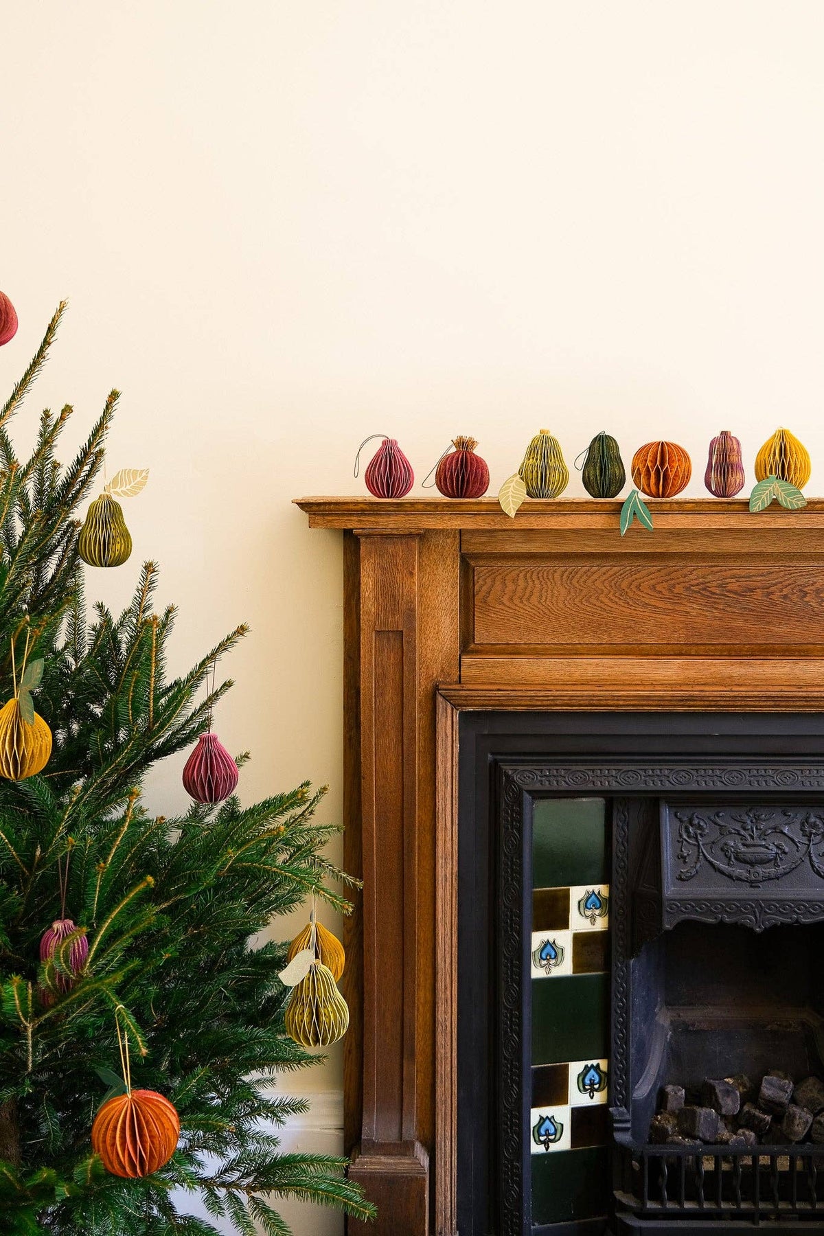 Pomegranate Honeycomb Ornament