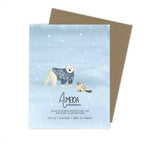 Winter Sweaters Card | Whimsical Animals