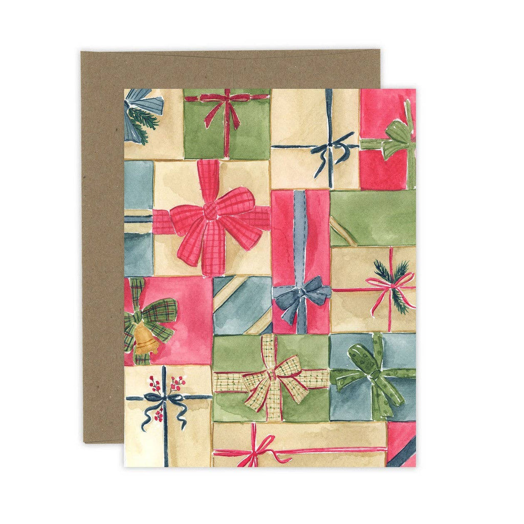Vintage Gifts Christmas Card