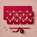 Scarlet Star 'Merry Christmas' Card