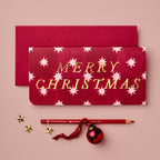 Scarlet Star 'Merry Christmas' Card