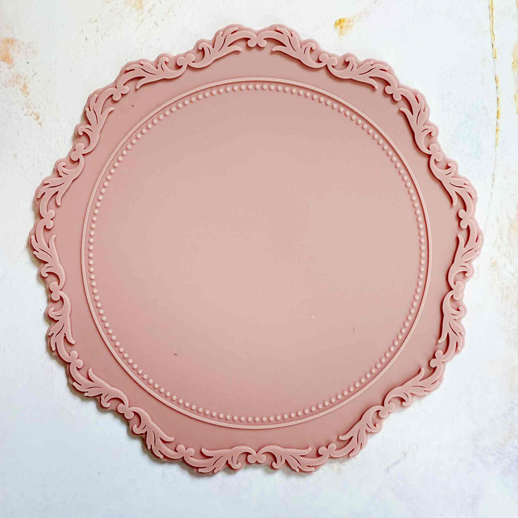 Silicone Wax Seal Mat in Dusky Rose