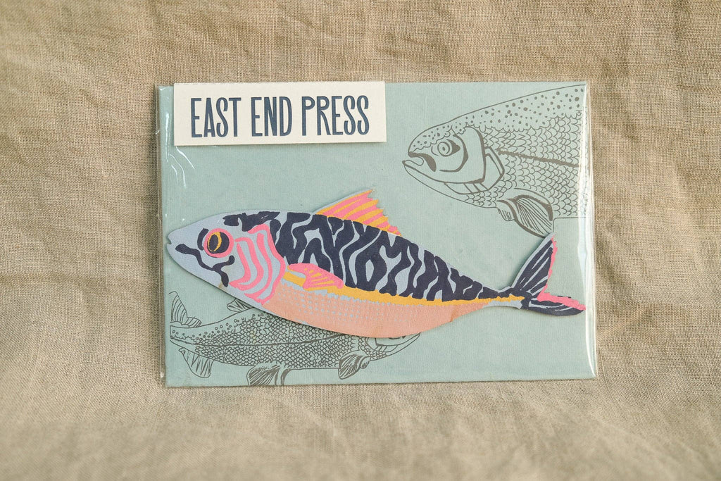 Mackerel Greeting Card