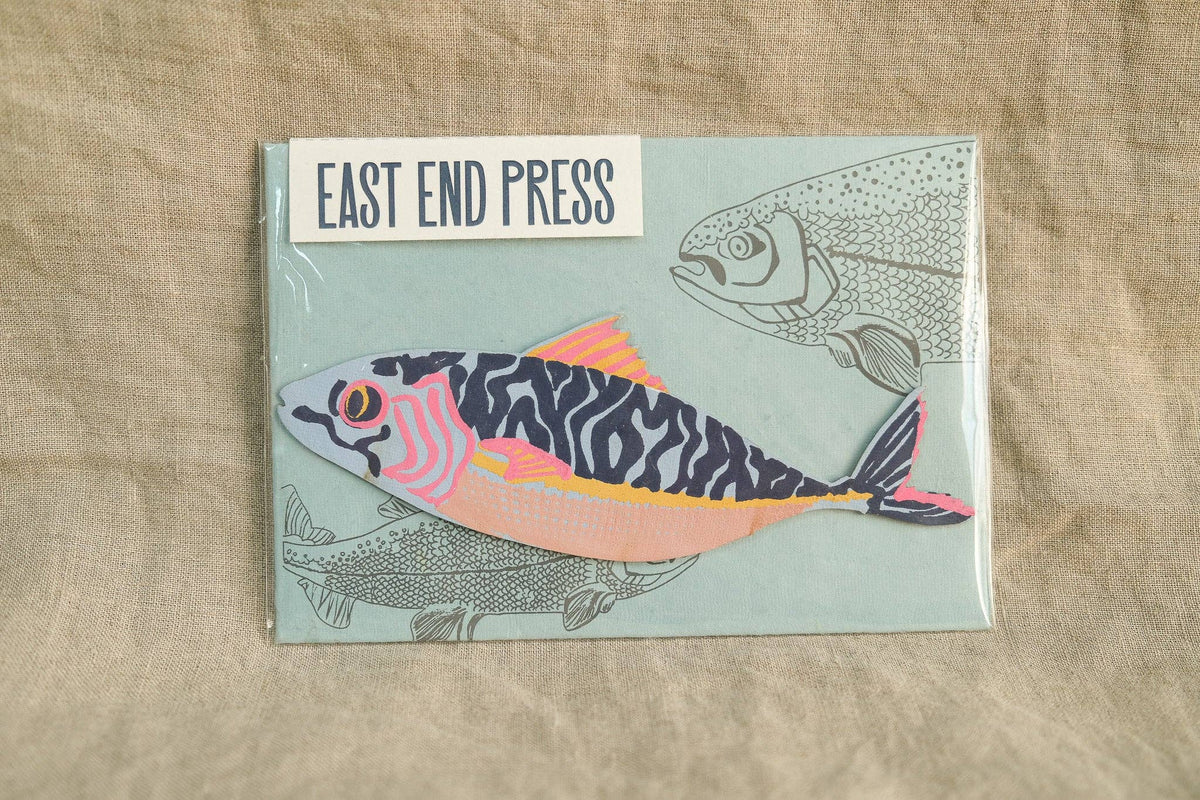 Mackerel Greeting Card