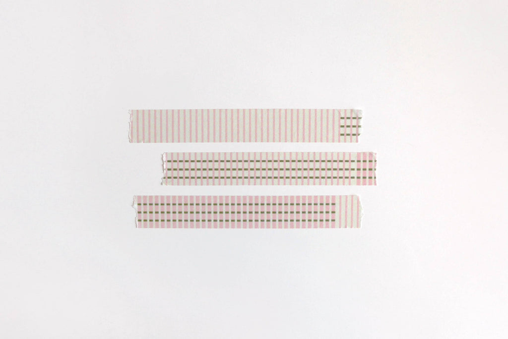 Washi Tape - Pink Stripe