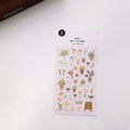 Daily Deco Stickers - Flower Cafe