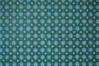 Teal Stars Wrapping Paper