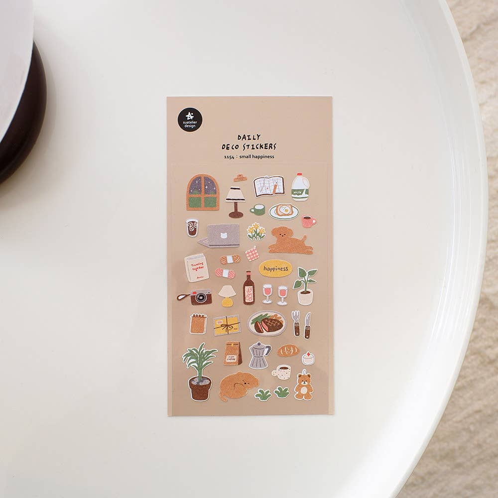 Daily Deco Stickers - Small Happiness
