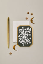 'Have a Beautiful Birthday' Die Cut Botanical Card
