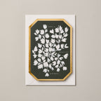 'Have a Beautiful Birthday' Die Cut Botanical Card