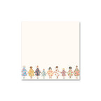 Floral Village Sticky Notes