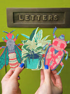 Wasp Greeting Card