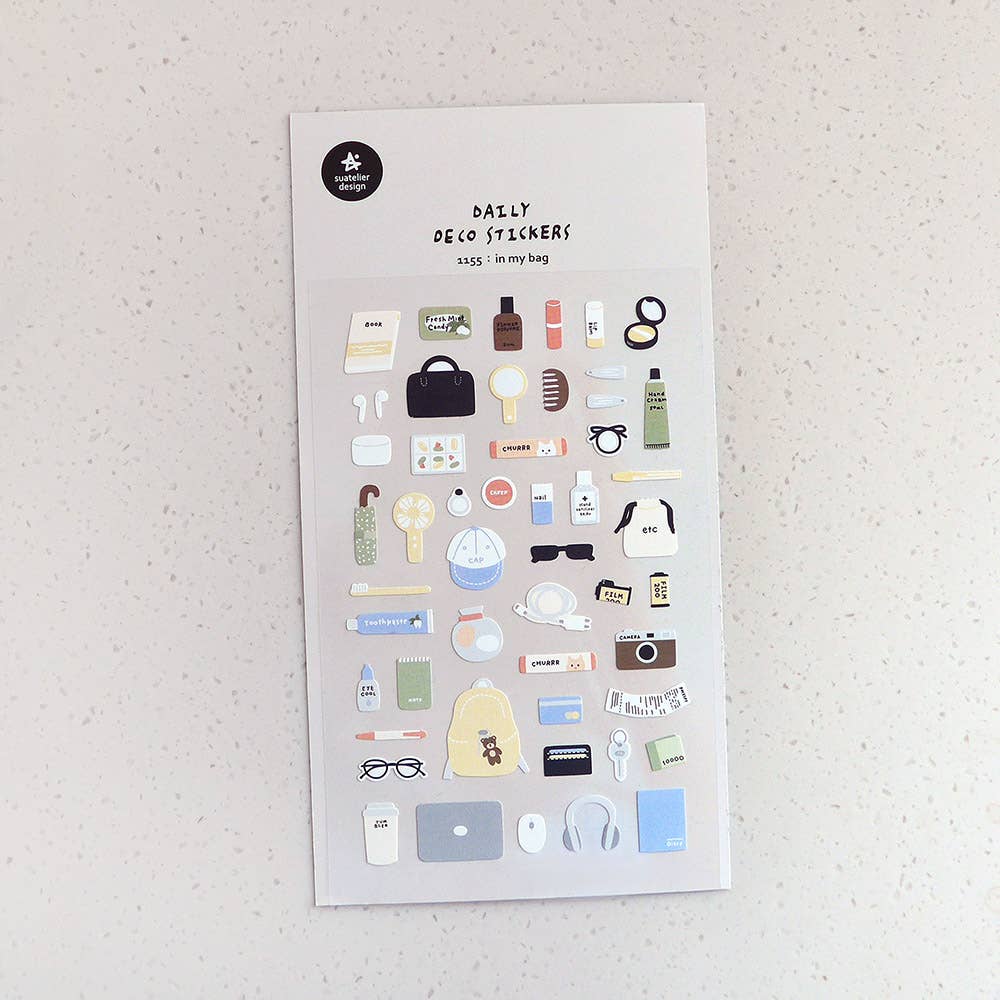 Daily Deco Stickers - In My Bag