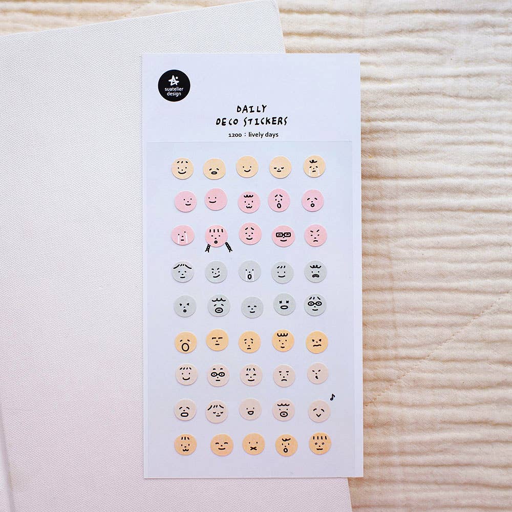 Daily Deco Stickers - Lively days
