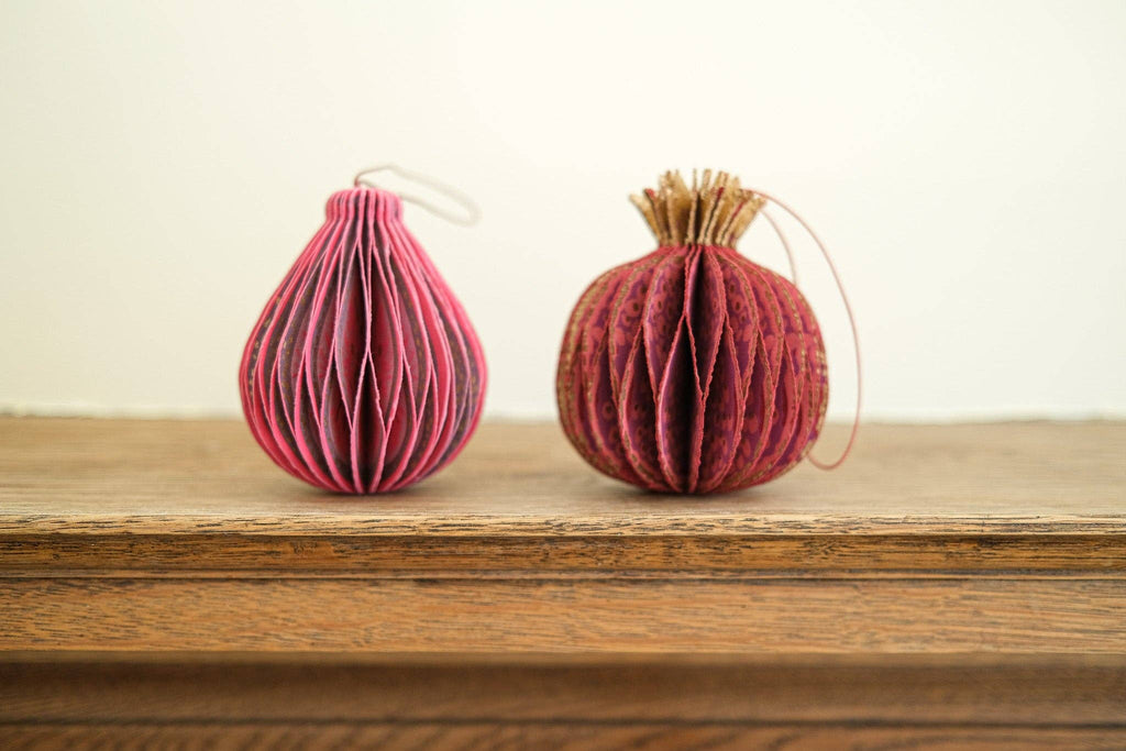 Pomegranate Honeycomb Ornament