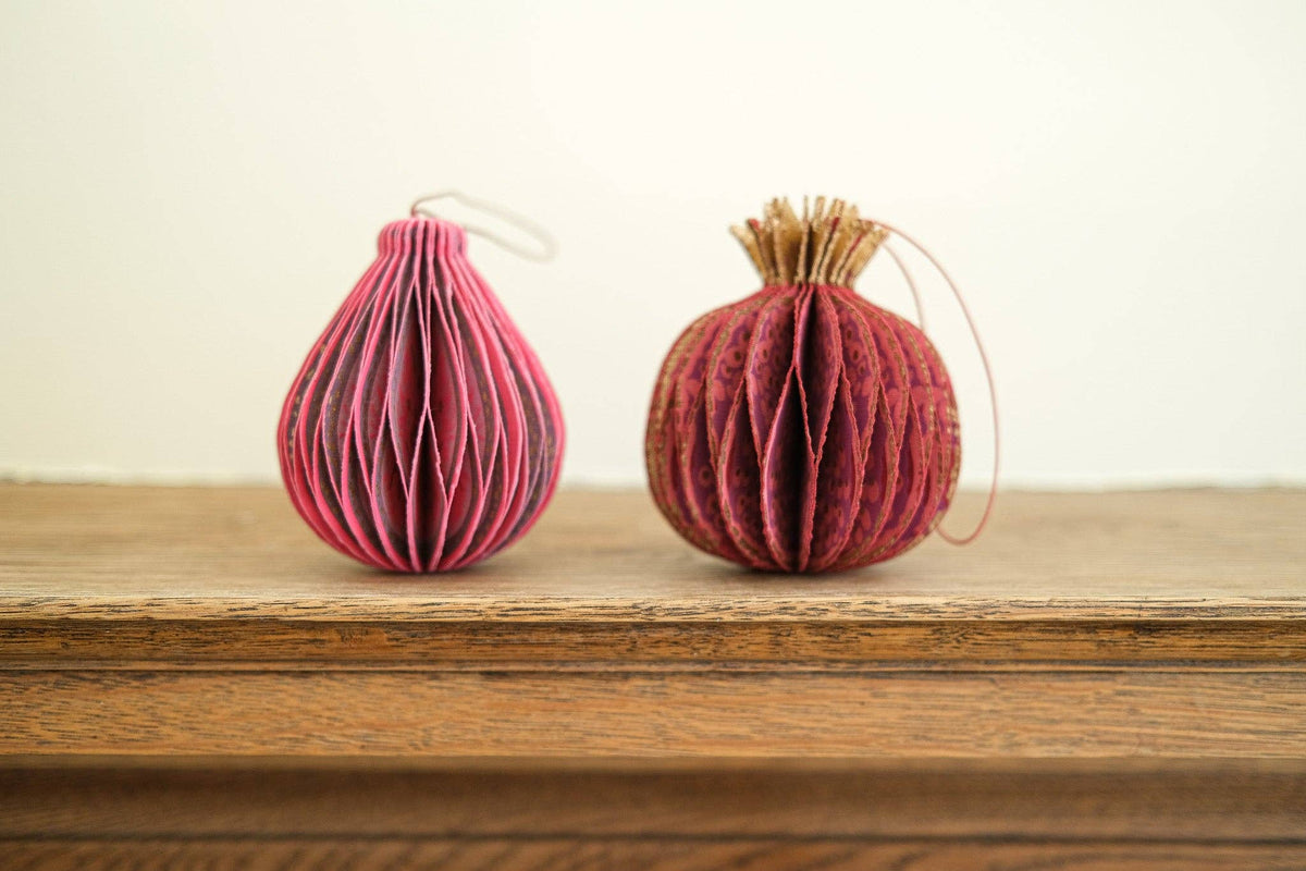 Pomegranate Honeycomb Ornament
