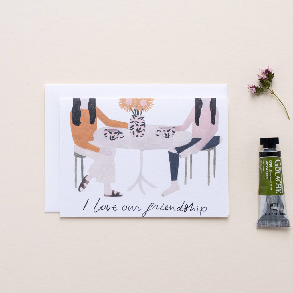 'I Love Your Friendship' Galentines Card