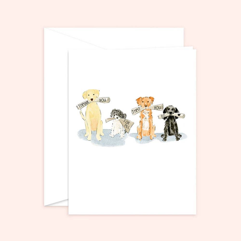 Thank You for All That You Do Card