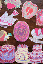 Love Concertina Greeting Card