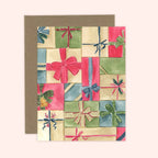 Vintage Gifts Christmas Card