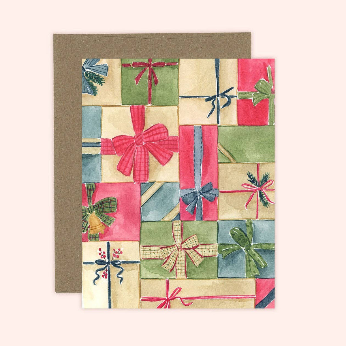 Vintage Gifts Christmas Card