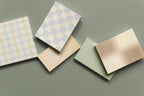 Sticky Notes - Daily Plan (Blue & Yellow Gingham)