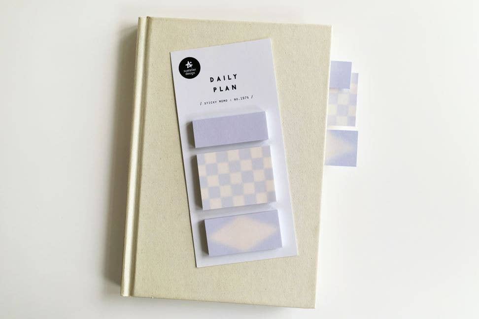 Sticky Notes - Daily Plan (Pastel Lavender)