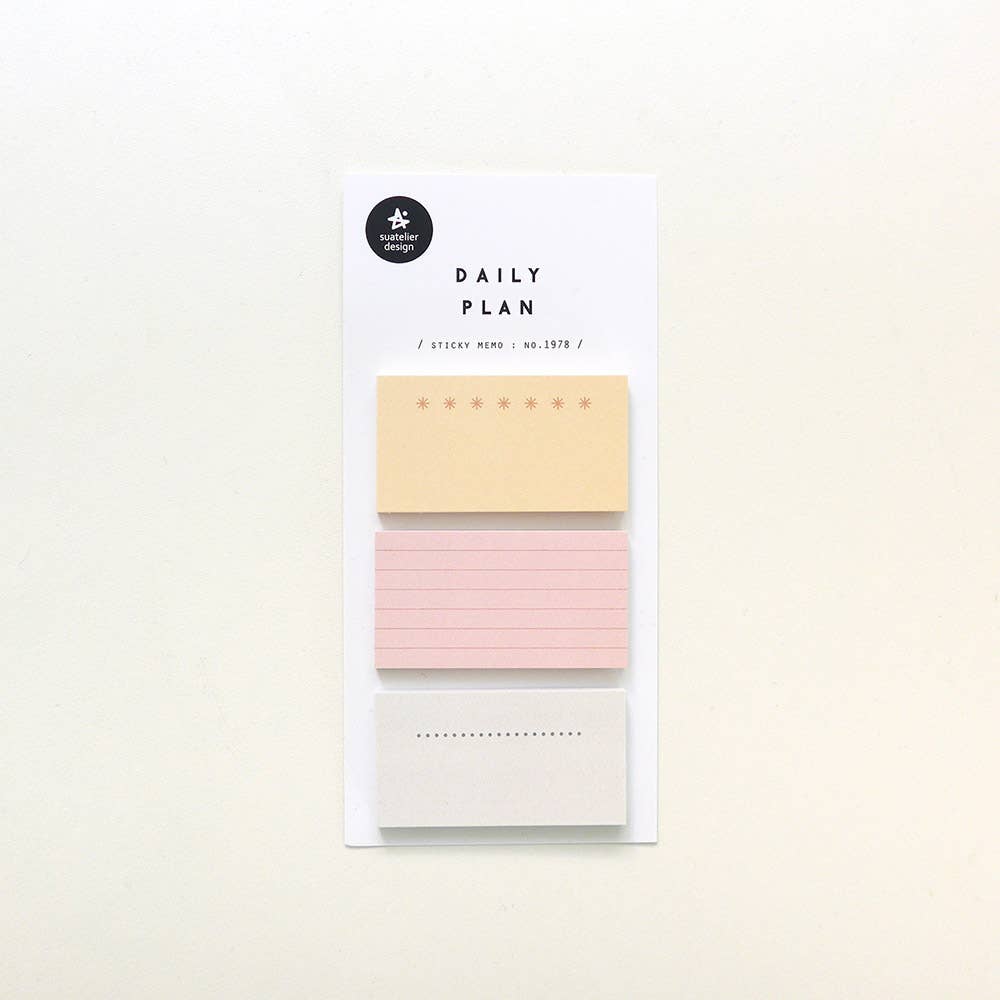 Sticky Notes - Daily Plan (Memo Notes)
