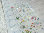 Daily Deco Stickers - Flower Letter