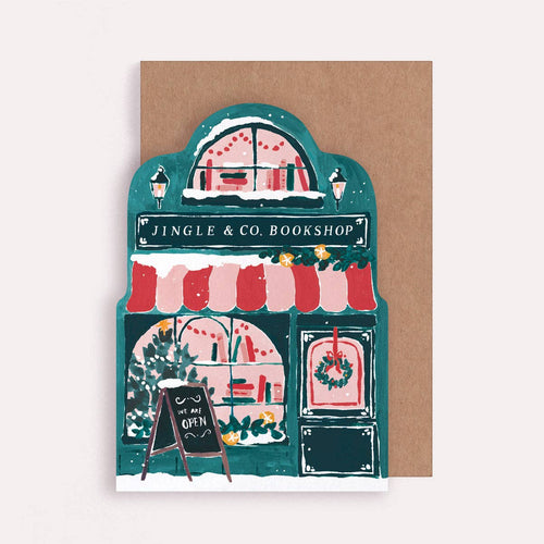 Bookstore Christmas Card
