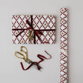 North Star Red Luxury Gift Wrap Christmas Holiday Paper