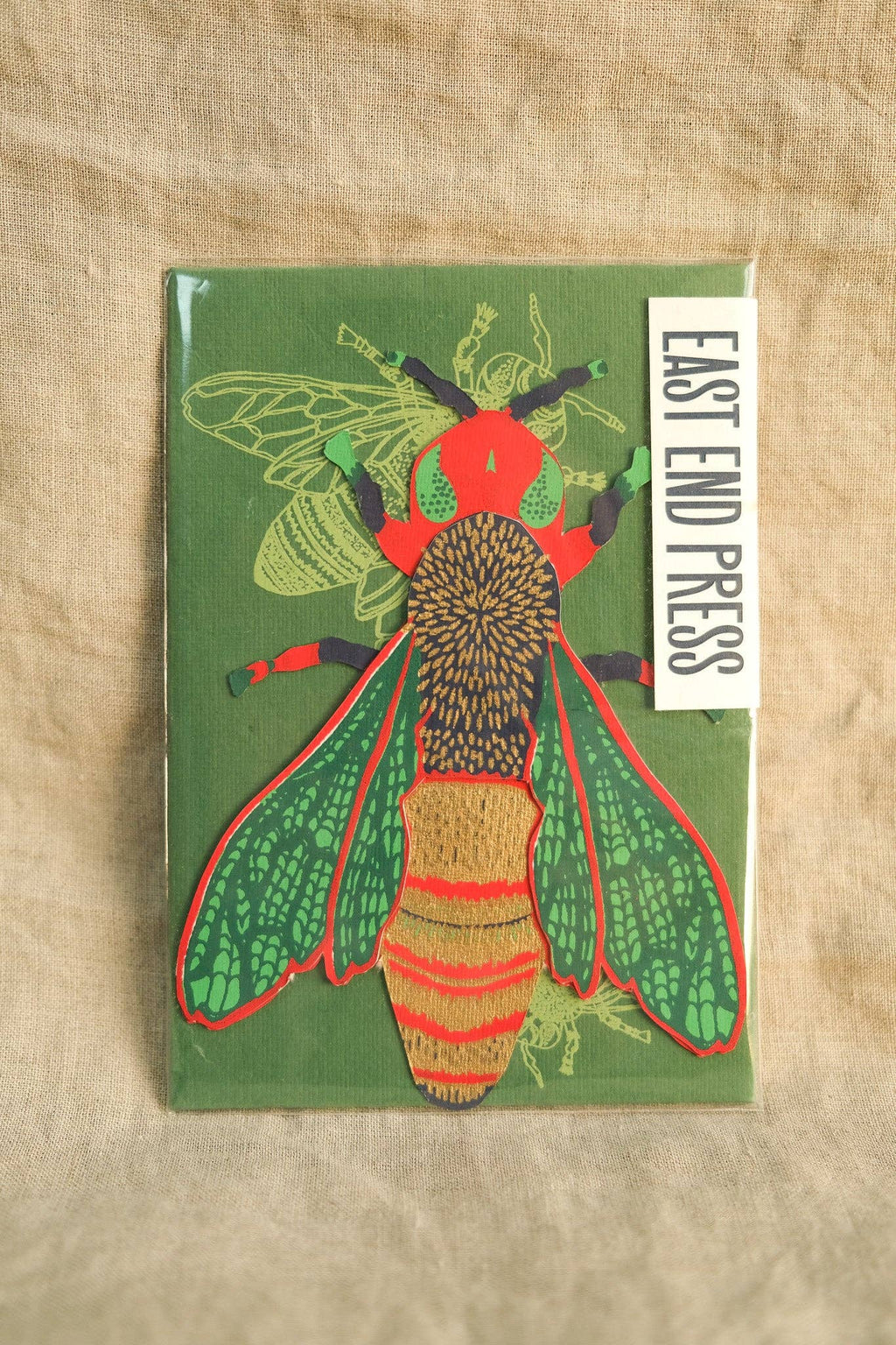 Wasp Greeting Card
